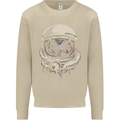 Space Cthulhu Kraken Mens Sweatshirt Jumper Sand