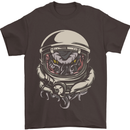 Space Cthulhu Kraken Mens T-Shirt Cotton Gildan Dark Chocolate