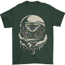 Space Cthulhu Kraken Mens T-Shirt Cotton Gildan Forest Green