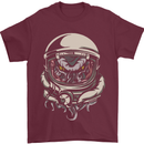 Space Cthulhu Kraken Mens T-Shirt Cotton Gildan Maroon