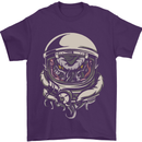 Space Cthulhu Kraken Mens T-Shirt Cotton Gildan Purple