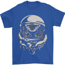 Space Cthulhu Kraken Mens T-Shirt Cotton Gildan Royal Blue