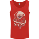 Space Cthulhu Kraken Mens Vest Tank Top Red
