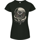 Space Cthulhu Kraken Womens Petite Cut T-Shirt Black