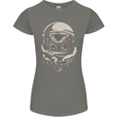 Space Cthulhu Kraken Womens Petite Cut T-Shirt Charcoal