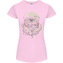 Space Cthulhu Kraken Womens Petite Cut T-Shirt Light Pink