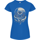 Space Cthulhu Kraken Womens Petite Cut T-Shirt Royal Blue