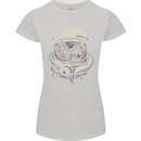 Space Cthulhu Kraken Womens Petite Cut T-Shirt Sports Grey