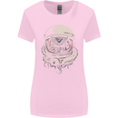 Space Cthulhu Kraken Womens Wider Cut T-Shirt Light Pink
