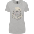 Space Cthulhu Kraken Womens Wider Cut T-Shirt Sports Grey