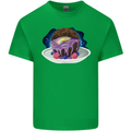 Space Planet Dessert Funny Food Mens Cotton T-Shirt Tee Top Irish Green