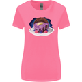 Space Planet Dessert Funny Food Womens Wider Cut T-Shirt Azalea