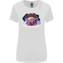 Space Planet Dessert Funny Food Womens Wider Cut T-Shirt White