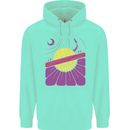 Space Revolution Universe Astronaut 60's Childrens Kids Hoodie Peppermint