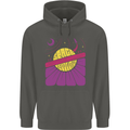 Space Revolution Universe Astronaut 60's Childrens Kids Hoodie Storm Grey