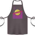 Space Revolution Universe Astronaut 60's Cotton Apron 100% Organic Dark Grey