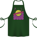 Space Revolution Universe Astronaut 60's Cotton Apron 100% Organic Forest Green