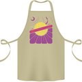 Space Revolution Universe Astronaut 60's Cotton Apron 100% Organic Khaki