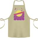 Space Revolution Universe Astronaut 60's Cotton Apron 100% Organic Khaki