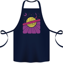 Space Revolution Universe Astronaut 60's Cotton Apron 100% Organic Navy Blue