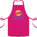 Space Revolution Universe Astronaut 60's Cotton Apron 100% Organic Pink