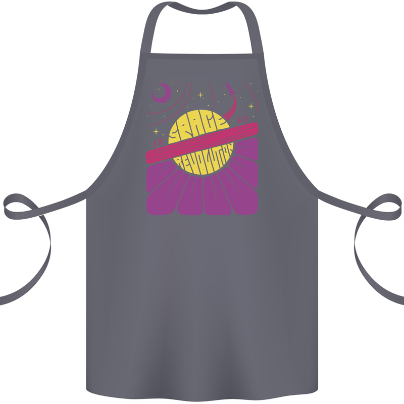 Space Revolution Universe Astronaut 60's Cotton Apron 100% Organic Steel