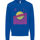 Space Revolution Universe Astronaut 60's Kids Sweatshirt Jumper Royal Blue