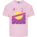 Space Revolution Universe Astronaut 60's Kids T-Shirt Childrens Light Pink