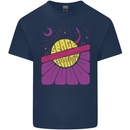 Space Revolution Universe Astronaut 60's Kids T-Shirt Childrens Navy Blue