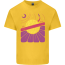 Space Revolution Universe Astronaut 60's Kids T-Shirt Childrens Yellow