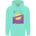 Space Revolution Universe Astronaut 60's Mens 80% Cotton Hoodie Peppermint