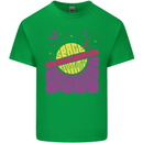 Space Revolution Universe Astronaut 60's Mens Cotton T-Shirt Tee Top Irish Green