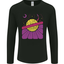 Space Revolution Universe Astronaut 60's Mens Long Sleeve T-Shirt Black
