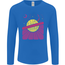 Space Revolution Universe Astronaut 60's Mens Long Sleeve T-Shirt Royal Blue