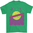 Space Revolution Universe Astronaut 60's Mens T-Shirt Cotton Gildan Irish Green