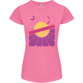 Space Revolution Universe Astronaut 60's Womens Petite Cut T-Shirt Azalea