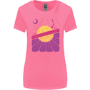 Space Revolution Universe Astronaut 60's Womens Wider Cut T-Shirt Azalea