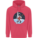 Space Rock Funny Astronaut Guitar Guitarist Childrens Kids Hoodie Heliconia