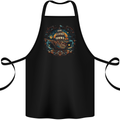 Space Ship Fantasy Boat Sailing Sailor Cotton Apron 100% Organic Black