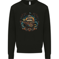 Space Ship Fantasy Boat Sailing Sailor Kids Sweatshirt Jumper Black