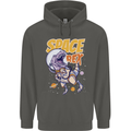 Space T-Rex Dinosaur Dino Astronaut Childrens Kids Hoodie Storm Grey