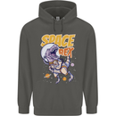 Space T-Rex Dinosaur Dino Astronaut Childrens Kids Hoodie Storm Grey