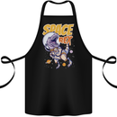 Space T-Rex Dinosaur Dino Astronaut Cotton Apron 100% Organic Black