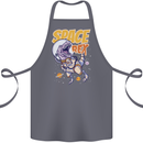 Space T-Rex Dinosaur Dino Astronaut Cotton Apron 100% Organic Steel