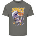 Space T-Rex Dinosaur Dino Astronaut Kids T-Shirt Childrens Charcoal