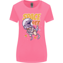 Space T-Rex Dinosaur Dino Astronaut Womens Wider Cut T-Shirt Azalea