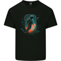 Space Traveller Astronaut Outer Planets Kids T-Shirt Childrens Black