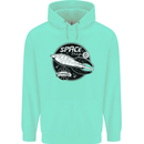 Space Trip Rocket Ship Astronaut Childrens Kids Hoodie Peppermint