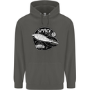 Space Trip Rocket Ship Astronaut Childrens Kids Hoodie Storm Grey