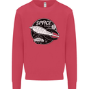 Space Trip Rocket Ship Astronaut Kids Sweatshirt Jumper Heliconia